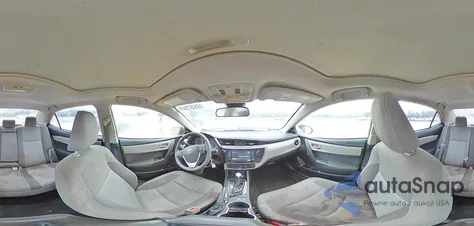 2017 Toyota Corolla L z USA, uszkodzony, nr VIN 2T1BURHE4HC751587